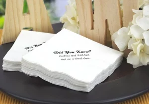 Why choose custom napkins for weddings